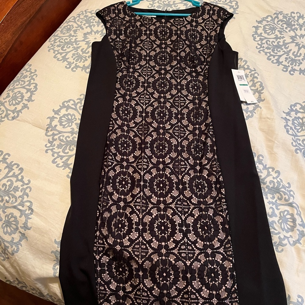 Black lace dress-size 16
